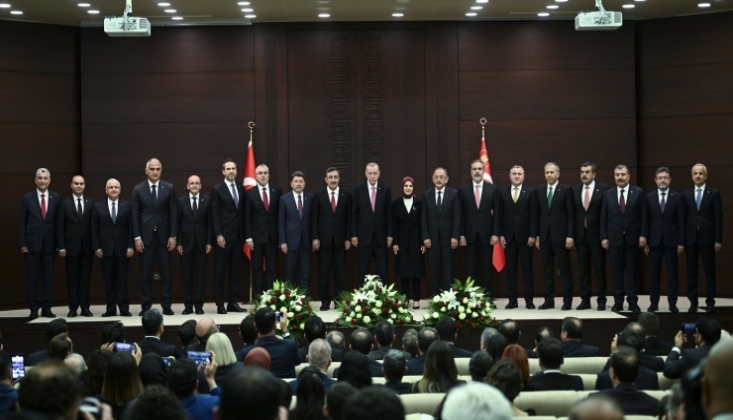  Cumhurbaşkanı Erdoğan Yeni Kabineyi Açıkladı