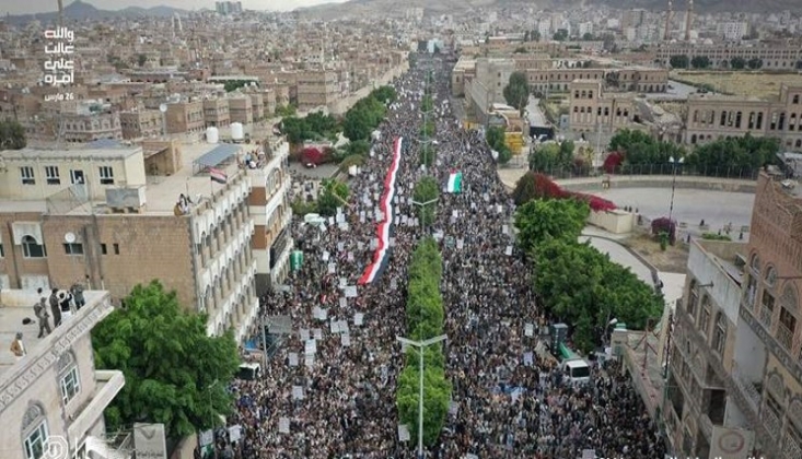 Yemen’de Savaşın Sekizinci Yıldönümünde Düzenlenen Gösterilerin Kapanış Bildirgesi