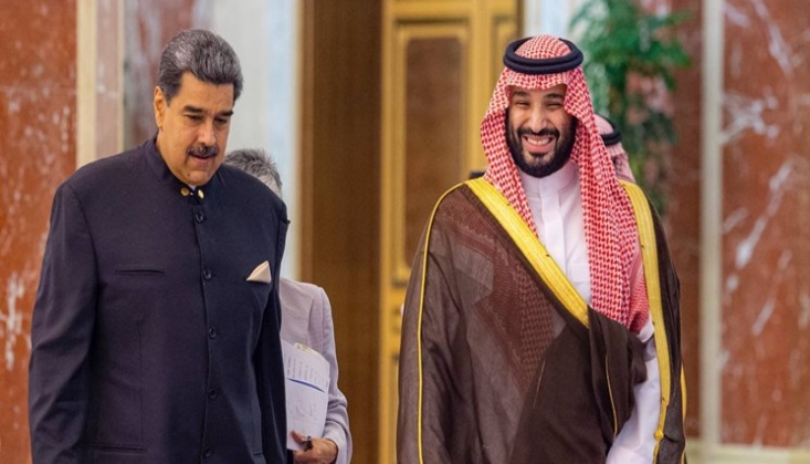 Bin Selman ve Venezuela Devlet Başkanı Görüştü