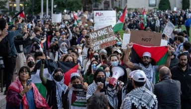 ABD'de Filistin'e Destek Gösterilerine Bir Üniversite Daha Katıldı