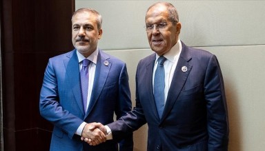 Fidan Rus Mevkidaşı İle Görüştü