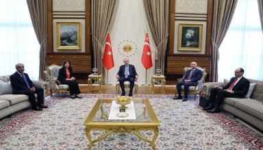 Erdoğan, DEM Parti Heyeti İle Görüştü