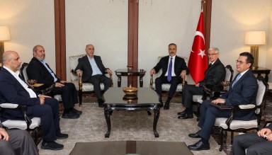 Fidan, Hamas Heyetiyle Ankara'da Görüştü