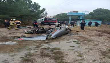 Bursa'da Tek Motorlu Eğitim Uçağı Düştü! 2 Kişi Hayatını Kaybetti