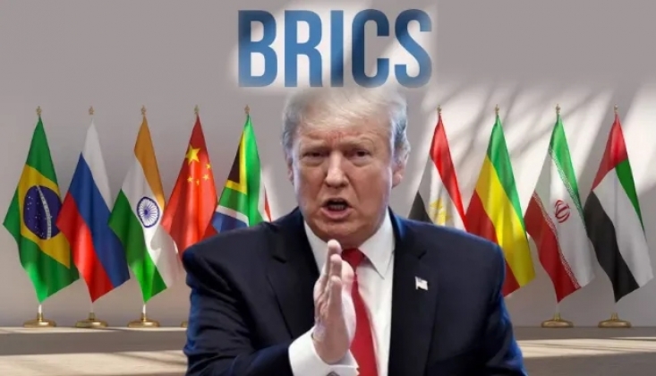 Trump BRICS Ülkelerini Tehdit Etti