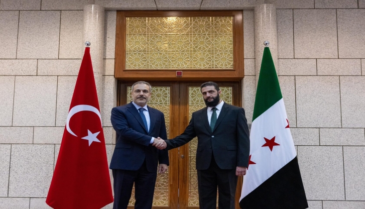 Fidan, Terör Örgütü HTŞ Lideri Şara'yla Görüştü