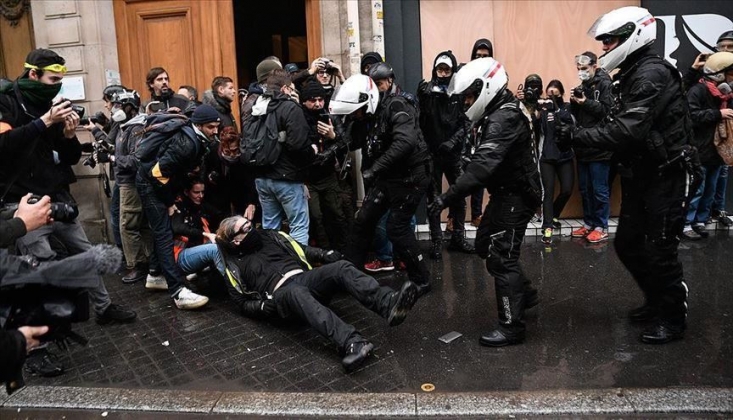 Fransa'daki Protestolarda Tutuklu Sayısı 201'e Yükseldi