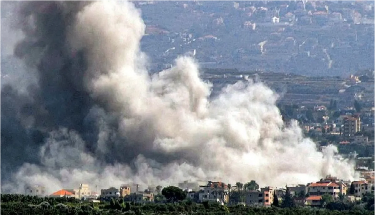 Katil İsrail, Lübnan'ın Suriye'ye Açılan Sınır Kapılarını Bombaladı