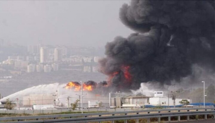 Israel Defense: İran, Hayfa Rafinerisini Yerle Bir Etti