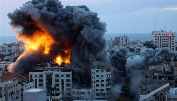 Gazze'de 230 Günde 77 Bin Ton Patlayıcı Kullanıldı