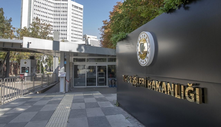 Dışişleri Bakanlığı'ndan Siyonist İsrail'in Gazze'deki Saldırılarına Tepki