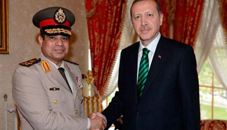 Sisi'den Erdoğan ve Esad'a Taziye Telefonu