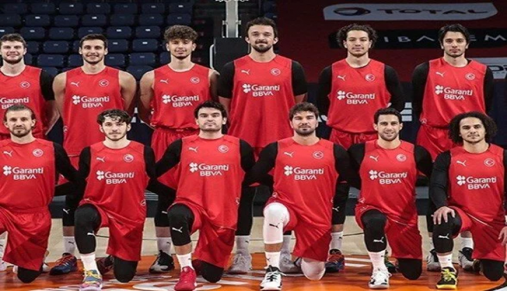 A Milli Erkek Basketbol Takımı'nın Büyük Britanya Maçı Kadrosu