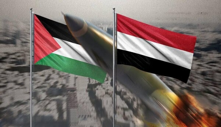  Yemen: Filistin 2 Füzesiyle İsrail Rejiminin Havalimanını Vurduk