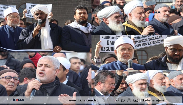 Diyarbakır’da Kudüs Mitingi: Özgürlüğün Yolu Cihattır