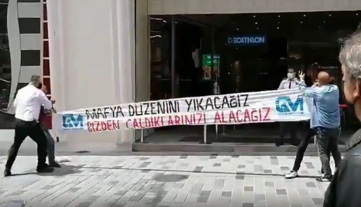 Taksim'de Eylem; 'Mafya Düzeninizi Yıkacağız'