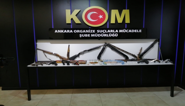 Ankara'da İki Suç Çetesine Operasyon 