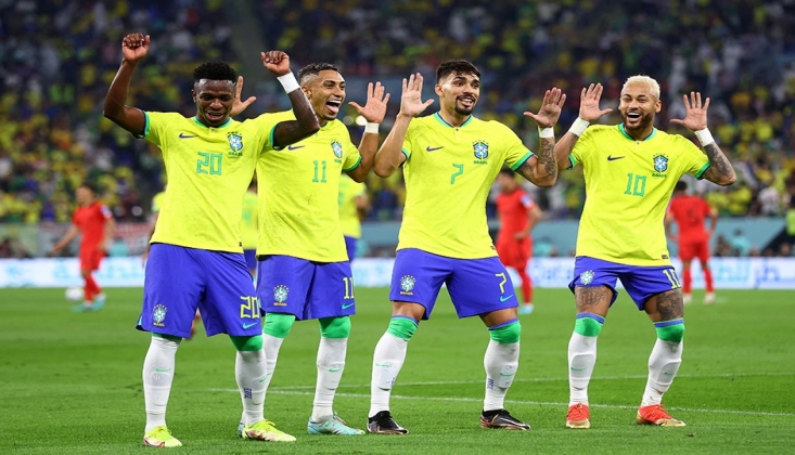 Brezilya Güney Kore'yi 4-1'le Eledi
