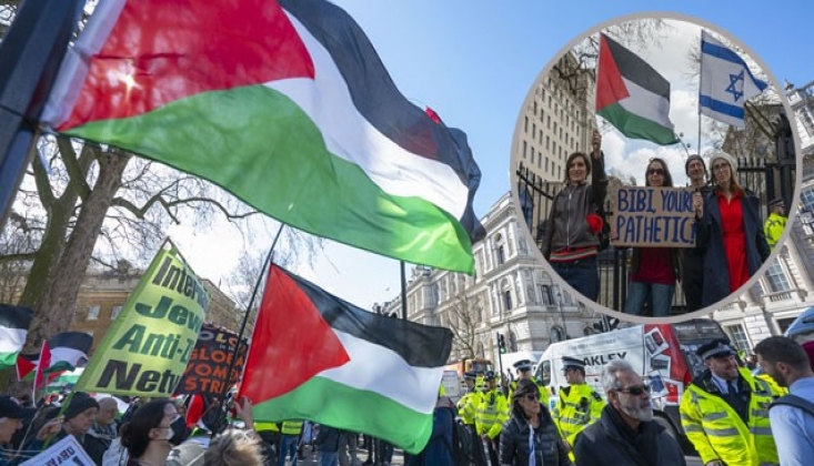 Netanyahu İngiltere'de Protestolarla Karşılandı