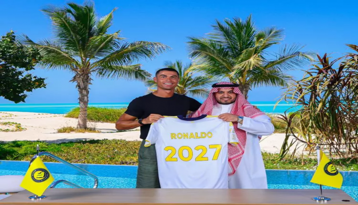 Ronaldo Tarihin En Pahalı İmzasını Attı!