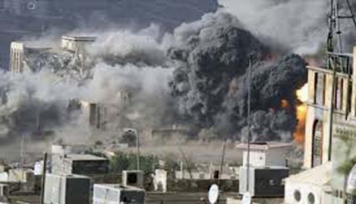  Suudi Savaş Uçakları San'a'yı Bombaladı