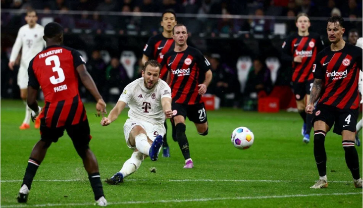 Bayern Münih Deplasmanda Eintracht Frankfurt'a Farkla Yenildi