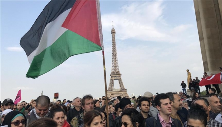 Dünyada Filistin’e Destek Çığ Gibi Büyüyor: Fransa'da Liselerden Gazze’ye Destek