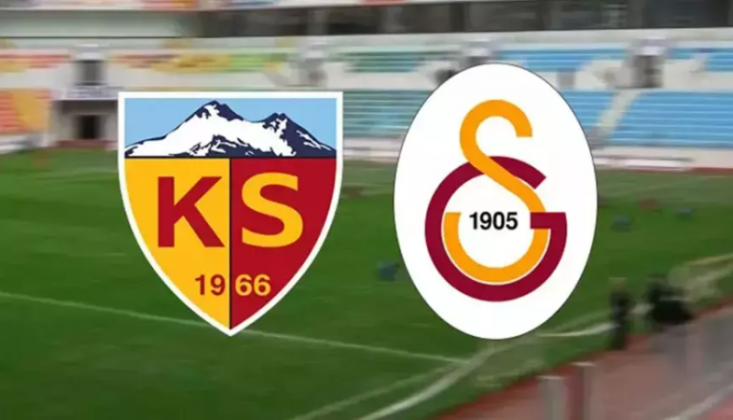 Kayserispor - Galatasaray Muhtemel 11'ler