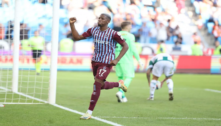 Banza Siftah Yaptı! Trabzonspor 3 Puanla Tanıştı