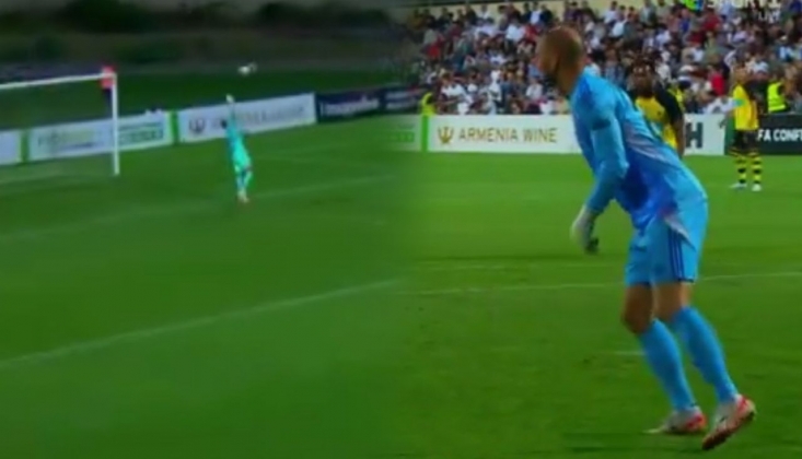 Sahalarda Nadir Görüleni Yaptı! Kaleden Kaleye Gol Attı