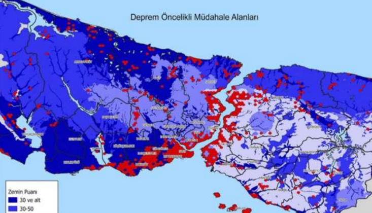 GABORAS, İstanbul'un Deprem Haritasını Çıkardı