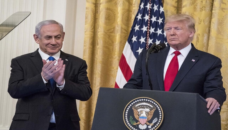 Trump'tan, Katil Netanyahu'ya Destek