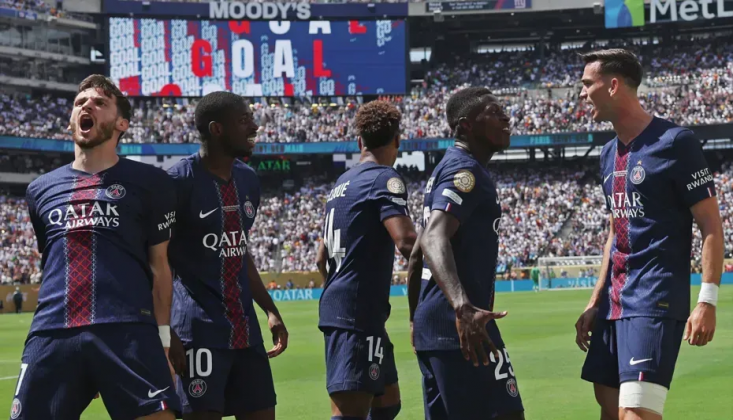 PSG Real Madrid'i Ezdi Geçti!