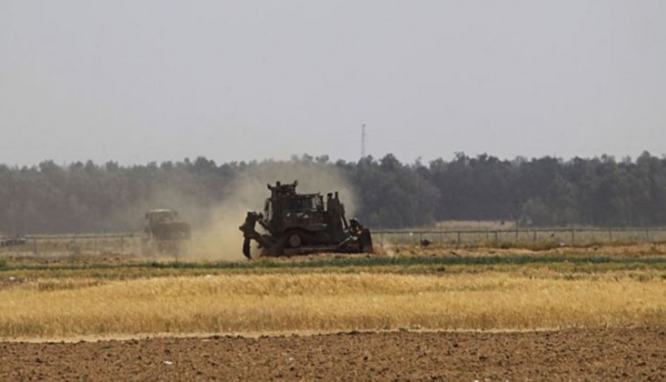 İşgal Güçlerine Ait Araçlar Gazze'ye Girdi