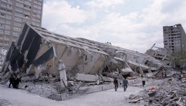 Meksika'da Deprem 