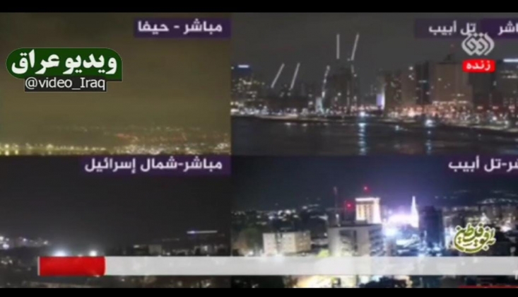  İran’ın Füzeleri Tel Aviv ve Hayfa’yı Vurdu