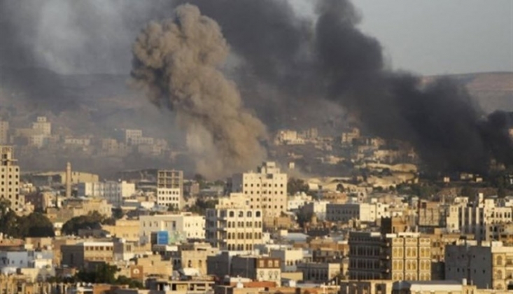 Katil Suud Rejimi Sanaa'yı Bombaladı 