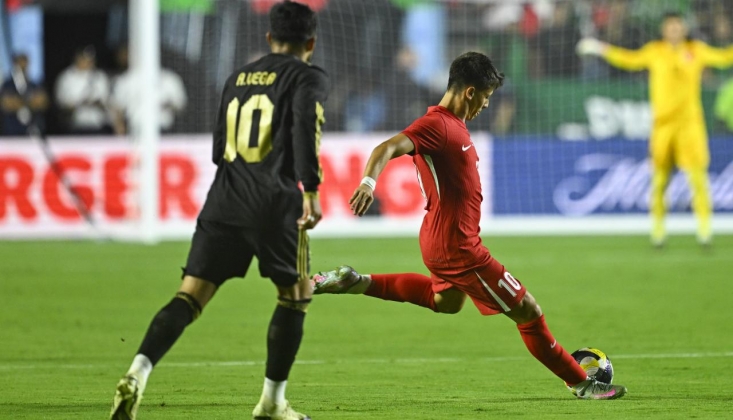 A Milli Futbol Takımı Hazırlık Maçında Meksika'ya 1-0 Mağlup Oldu