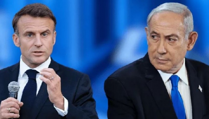 İki Yüzlü Macron’dan İsrail’e Destek