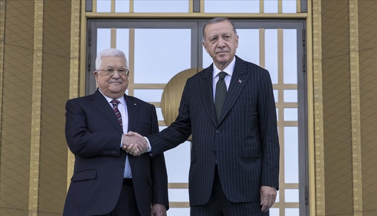Erdoğan, Abbas ile Gazze'deki Son Durumu Görüştü