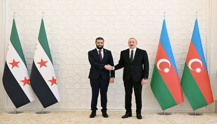  Aliyev ile Colani Bakü'de Bir Araya Geldi