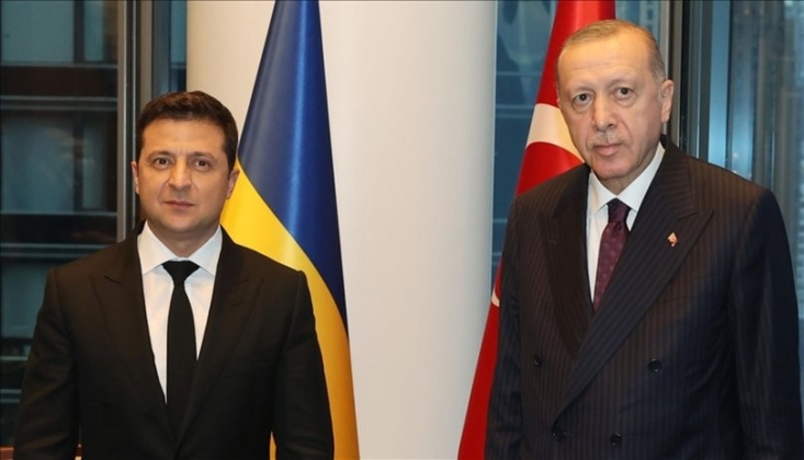 Cumhurbaşkanı Erdoğan, Ukrayna Devlet Başkanı Zelenskiy İle Görüştü