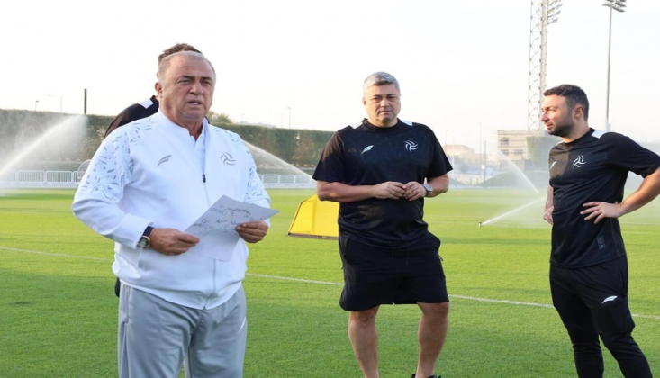 Fatih Terim Ayağının Tozuyla İdmanda!