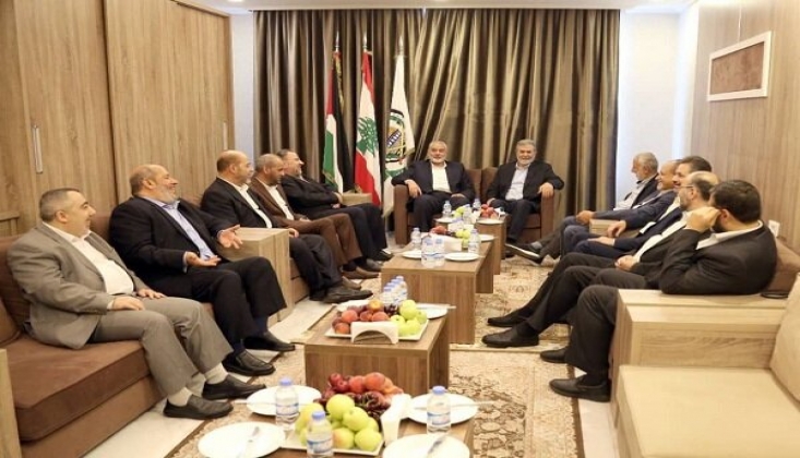 Hamas Lideri Beyrut'ta İkili Temaslarını Sürdürüyor