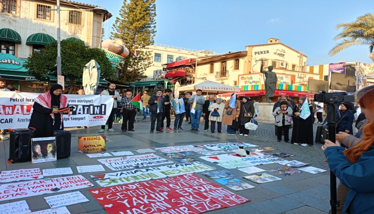 Direniş Çadırı Antalya Grubu Basın Açıklaması