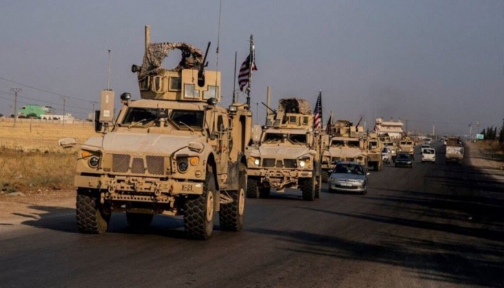 ABD Askeri Konvoyu Irak'tan Suriye'ye Girdi