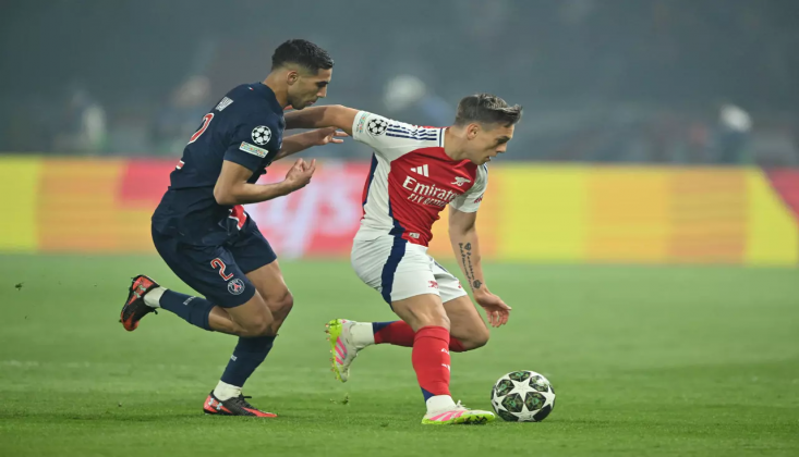 PSG, Arsenal'i Devirdi! Şampiyonlar Ligi'nde Finale Yükseldi