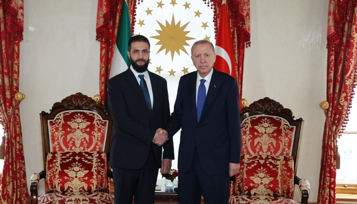 Cumhurbaşkanı Erdoğan, Terör Örgütü Lideri Şara İle Görüştü