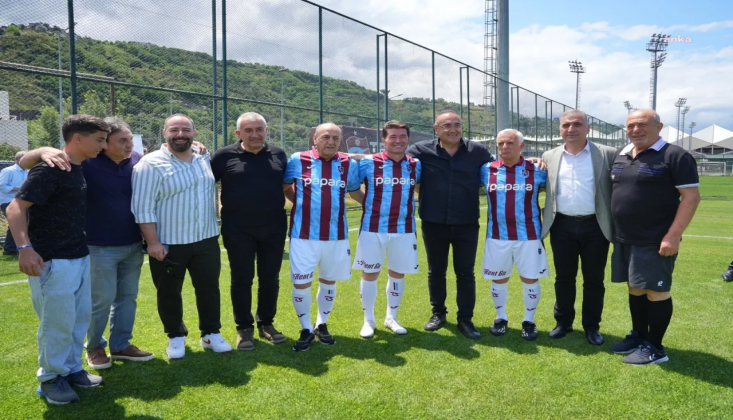 Trabzonspor’un Efsaneleri, Sahaya Çıktı