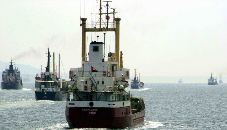 Çanakkale Boğazı'nda Gemi Trafiği Askıya Alındı